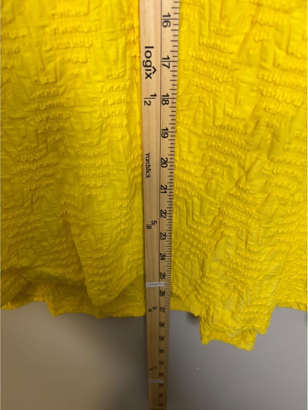 Women with Control Textured Knit Sleeveless Tank Top Lemon Zest, Size 2X Plus - Picture 6 of 7